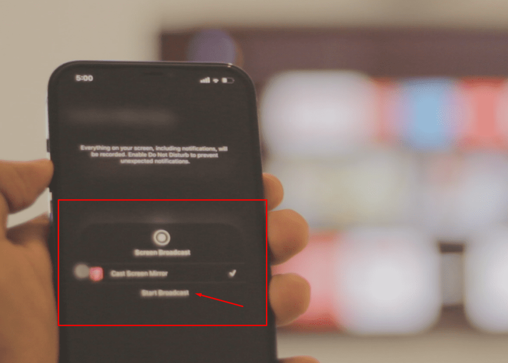 Screen Mirroring iPhone to TCL Roku TV - Screen Mirroring