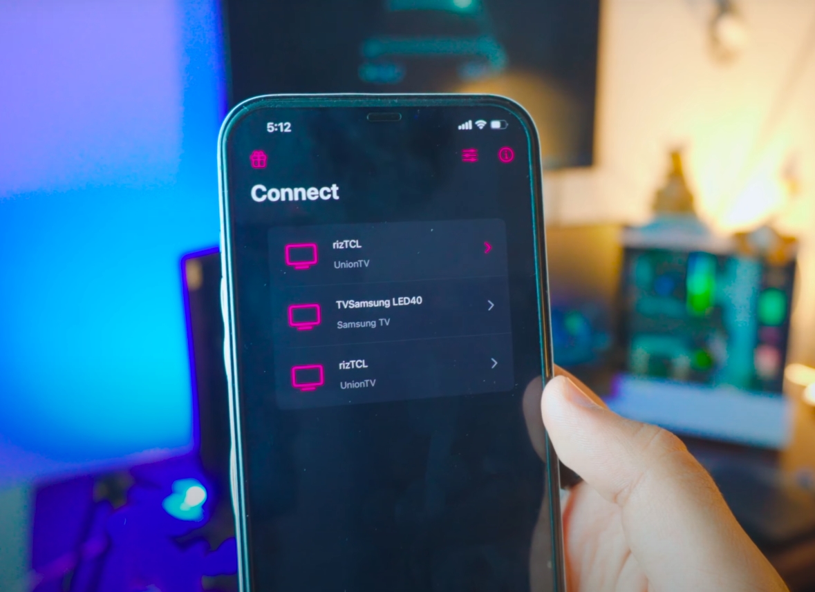 how to cast iphone to samsung tv screen mirroring