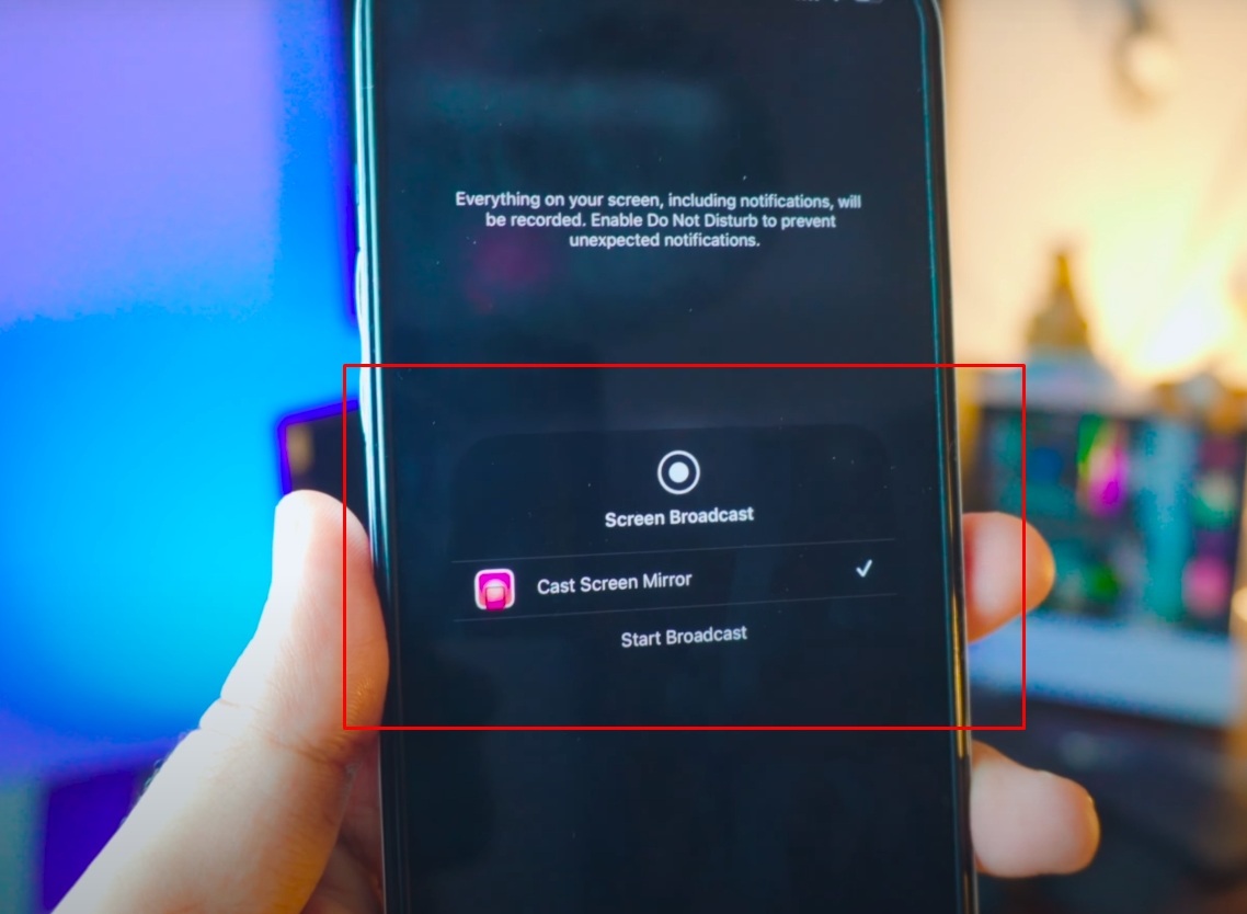 Screen Mirror iPhone to Samsung TV Screen Mirroring