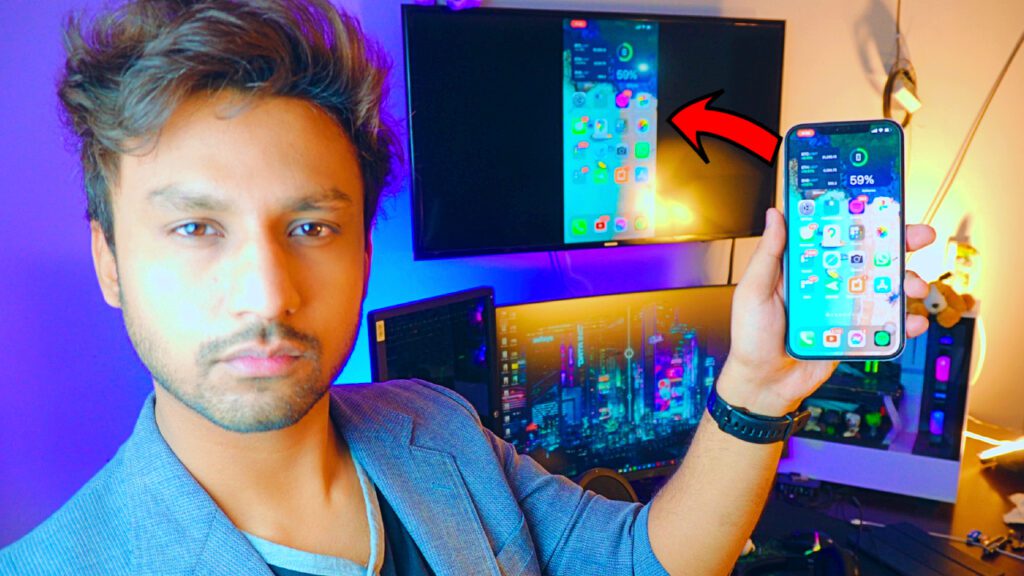 how to mirror iphone to samsung tv.