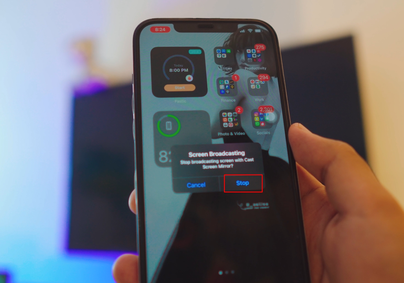 how to connect screen mirroring from iphone to laptop