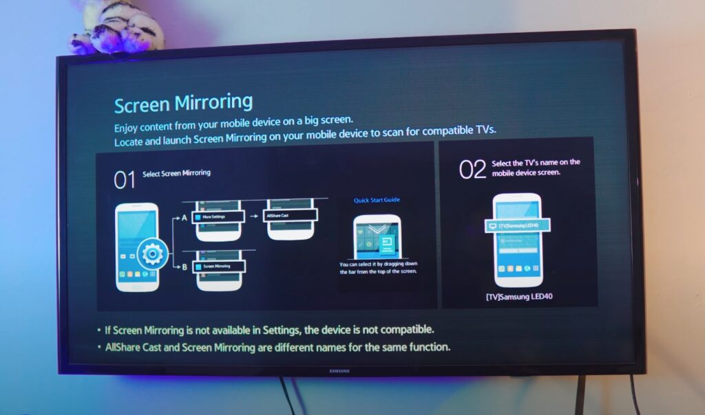 Screen Mirroring Android 12 to TV