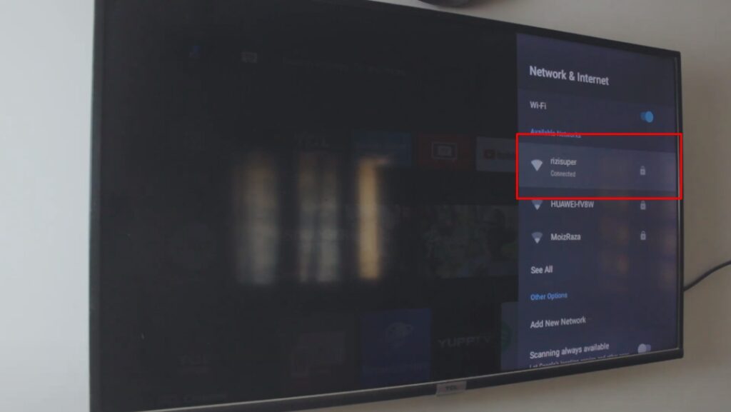 Screen Mirroring Samsung Galaxy to Android TV