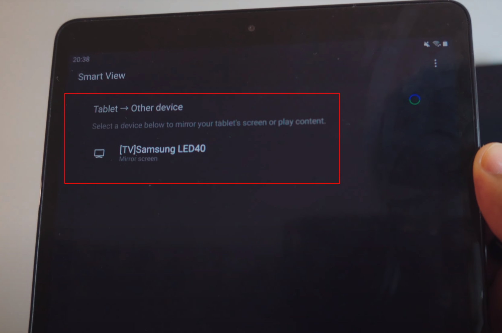 how to screen mirror samsung tablet to fire tv