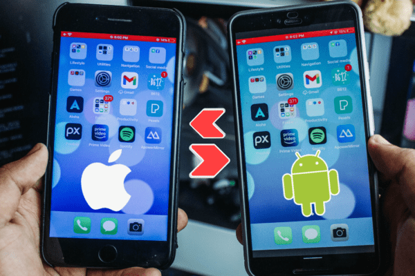 cast iphone to android & cast android to iphone
