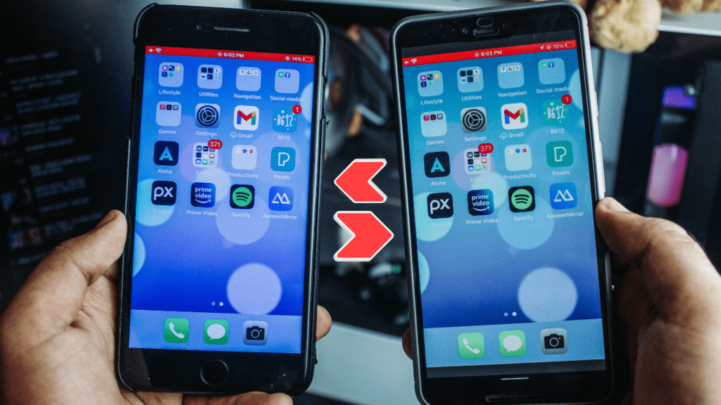cast iphone to android & cast android to iphone