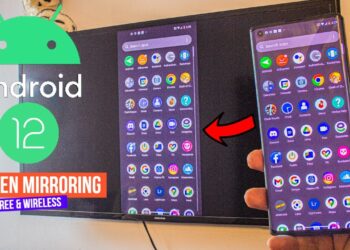 Screen Mirroring Android 12 to TV