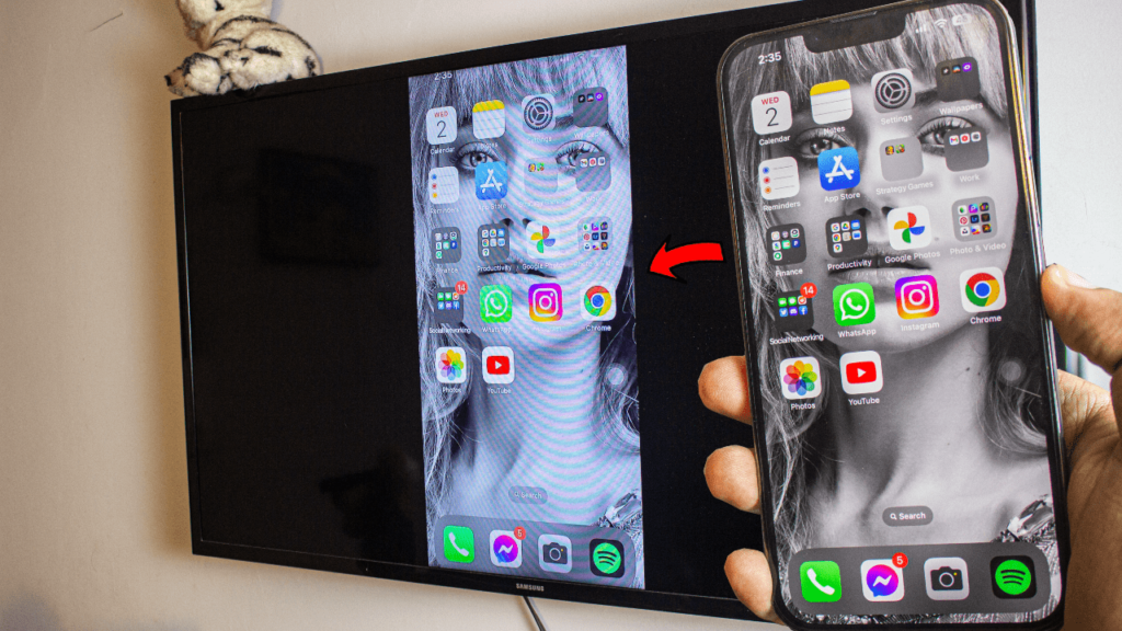 screen mirroring ios 16