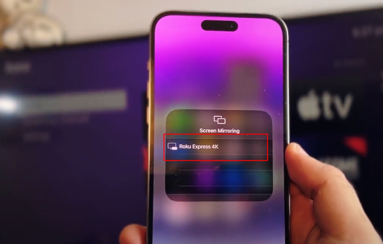Screen Mirroring iPhone 14 Pro with Smart TV Screen Mirroring