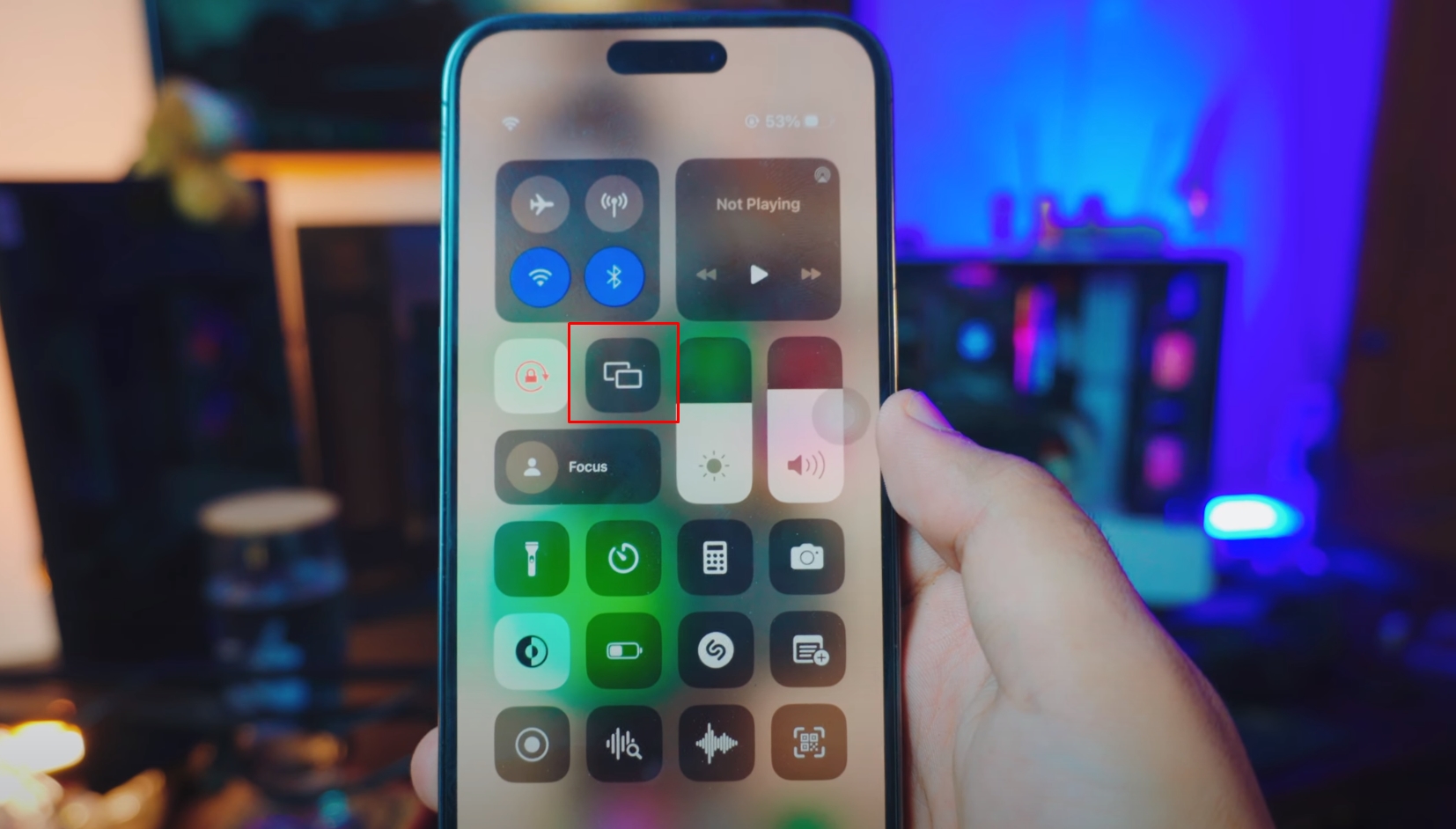 How to Screen Mirroring & Share iPhone with Smart TV Screen Mirroring