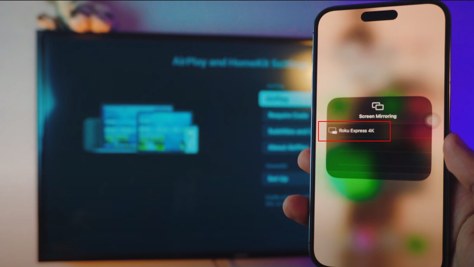How to Screen Mirroring & Share iPhone with Smart TV Screen Mirroring