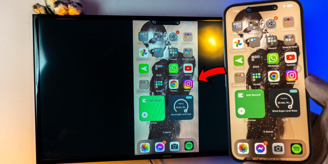 How to Screen Mirroring & Share iPhone with Smart TV