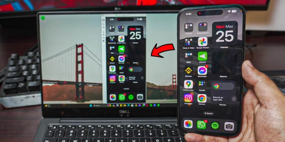 How To Screen Mirror iPhone Screen to Windows 10 or 11