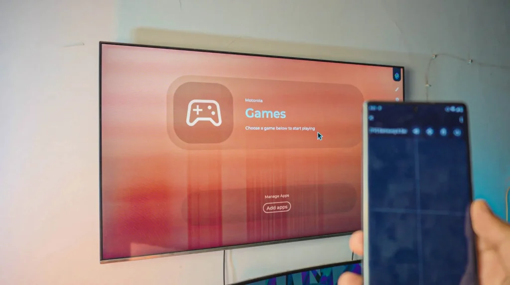 How to Screen Mirror Motorola to TV