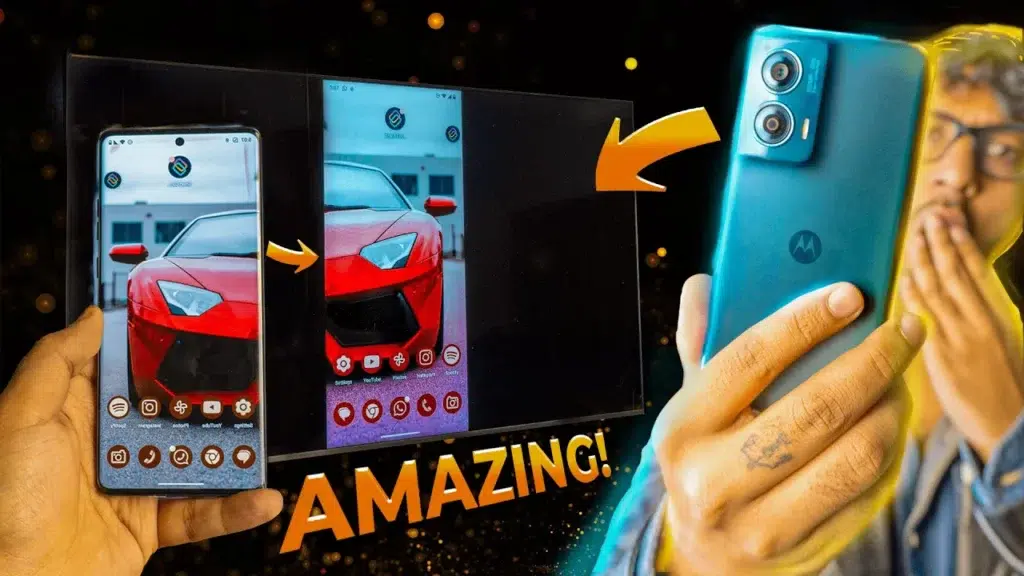 How to Screen Mirror Motorola to TV
