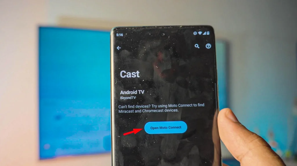 How to Screen Mirror Motorola to TV